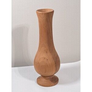 Contoured Bud Vase 9" Tall Signed "CYS"